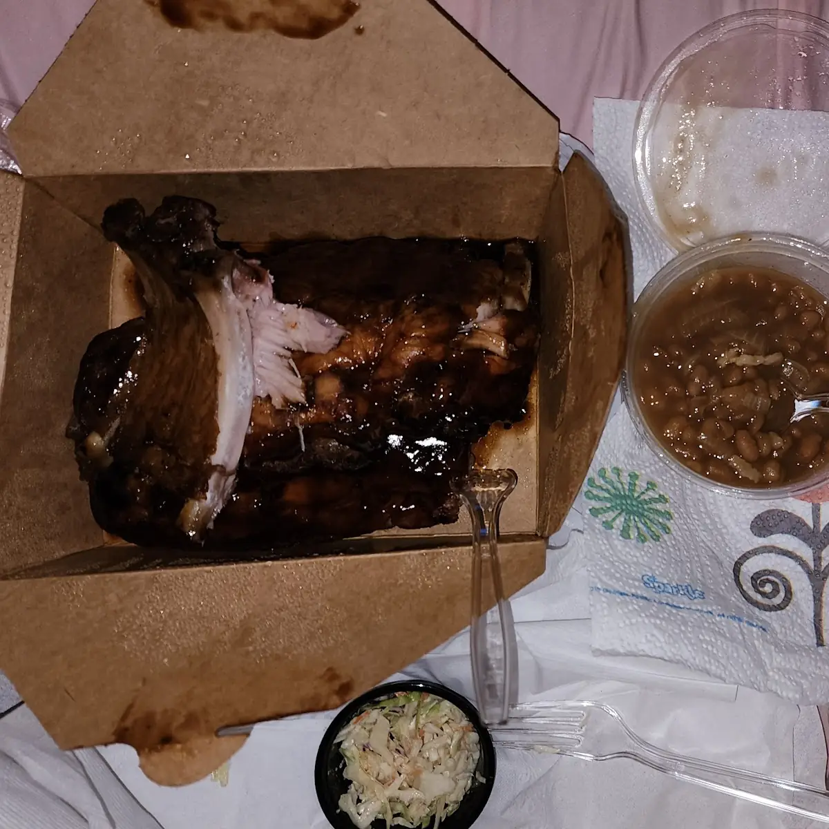 BBQ Ribs with Moonshine Sauce