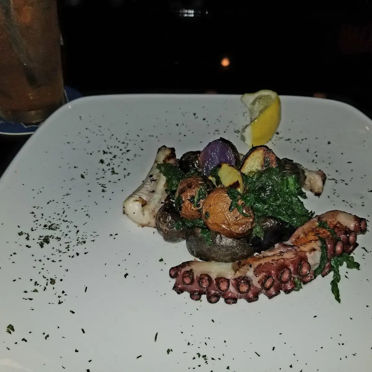 Char-Grilled Octopus