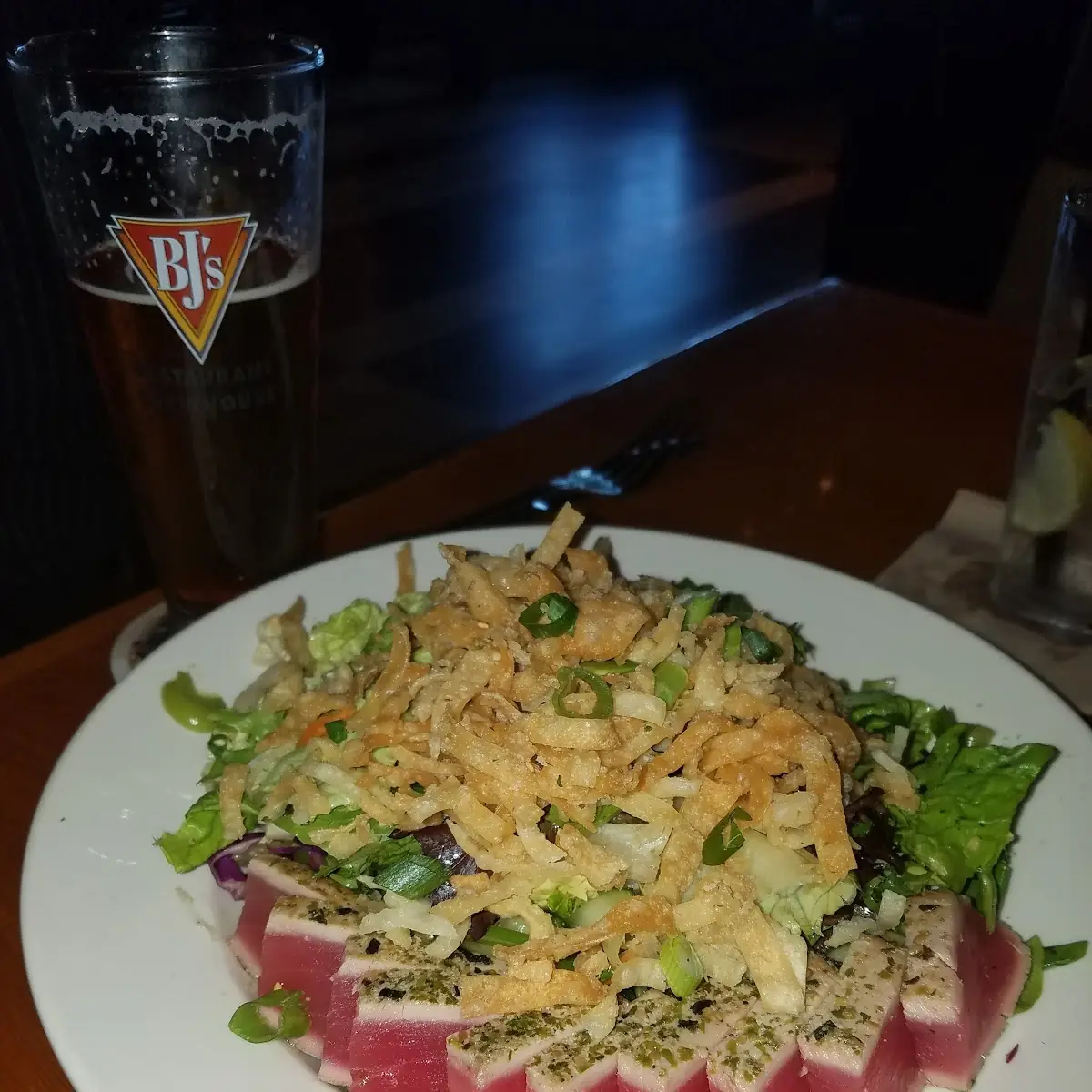 Enlightened Seared Ahi Salad