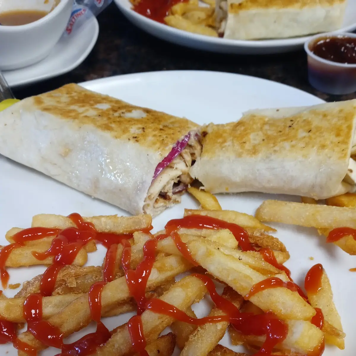 Hawaiian Chicken Wrap