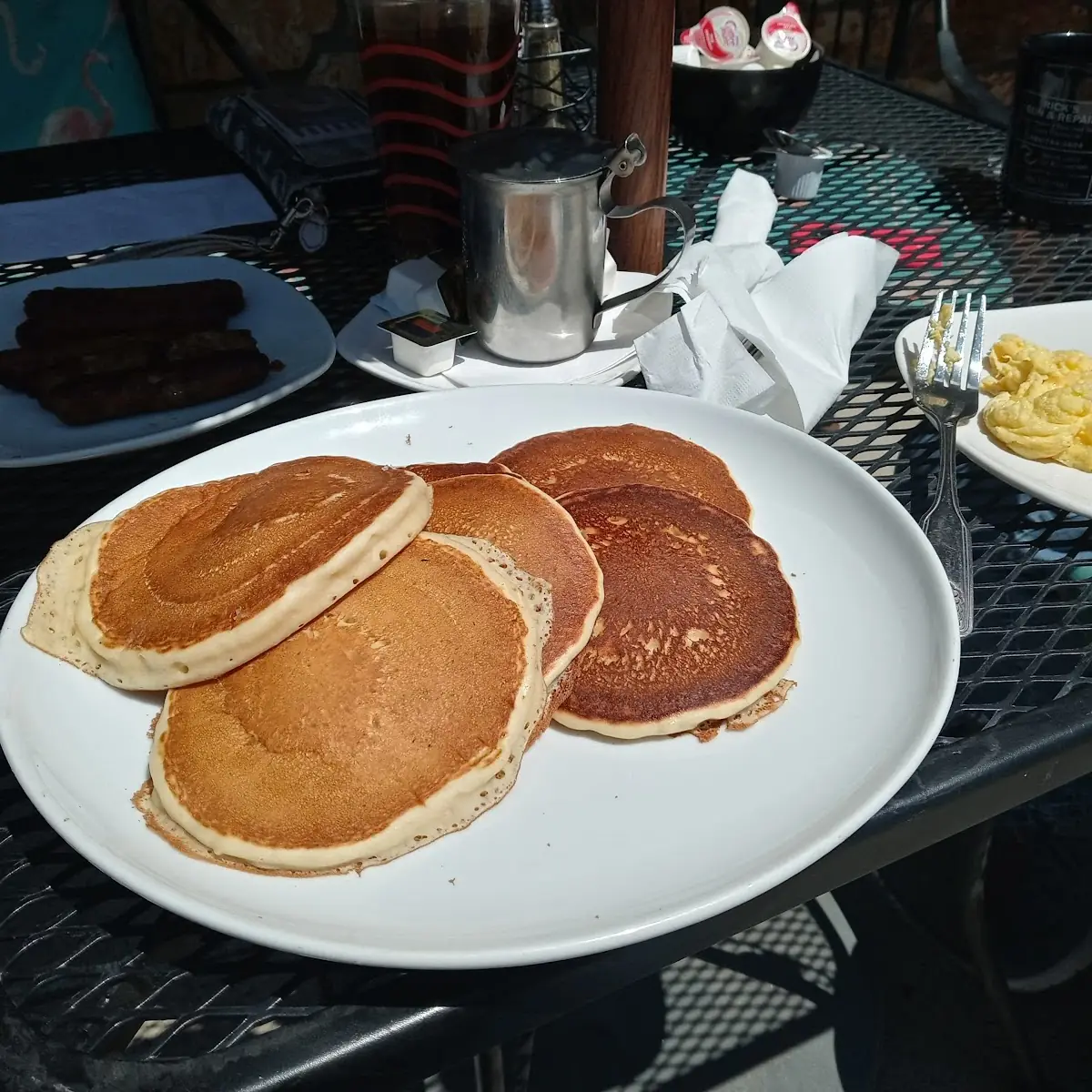 Pancakes N Scrambled Eggs