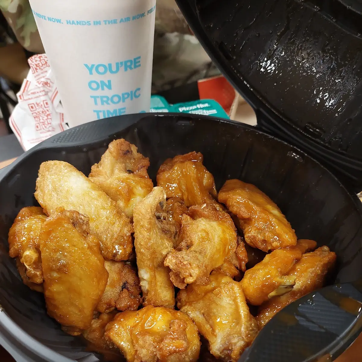 Buffalo Hot Wings with Bone in Wings