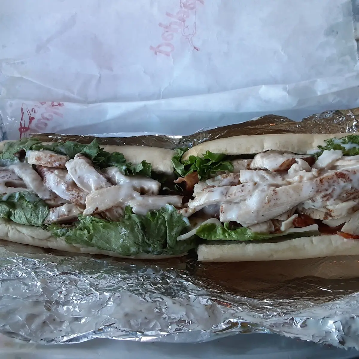 Grilled Chicken Ranchero with Bacon Ranch Provolone Cheese Lettuce and Tomatoes
