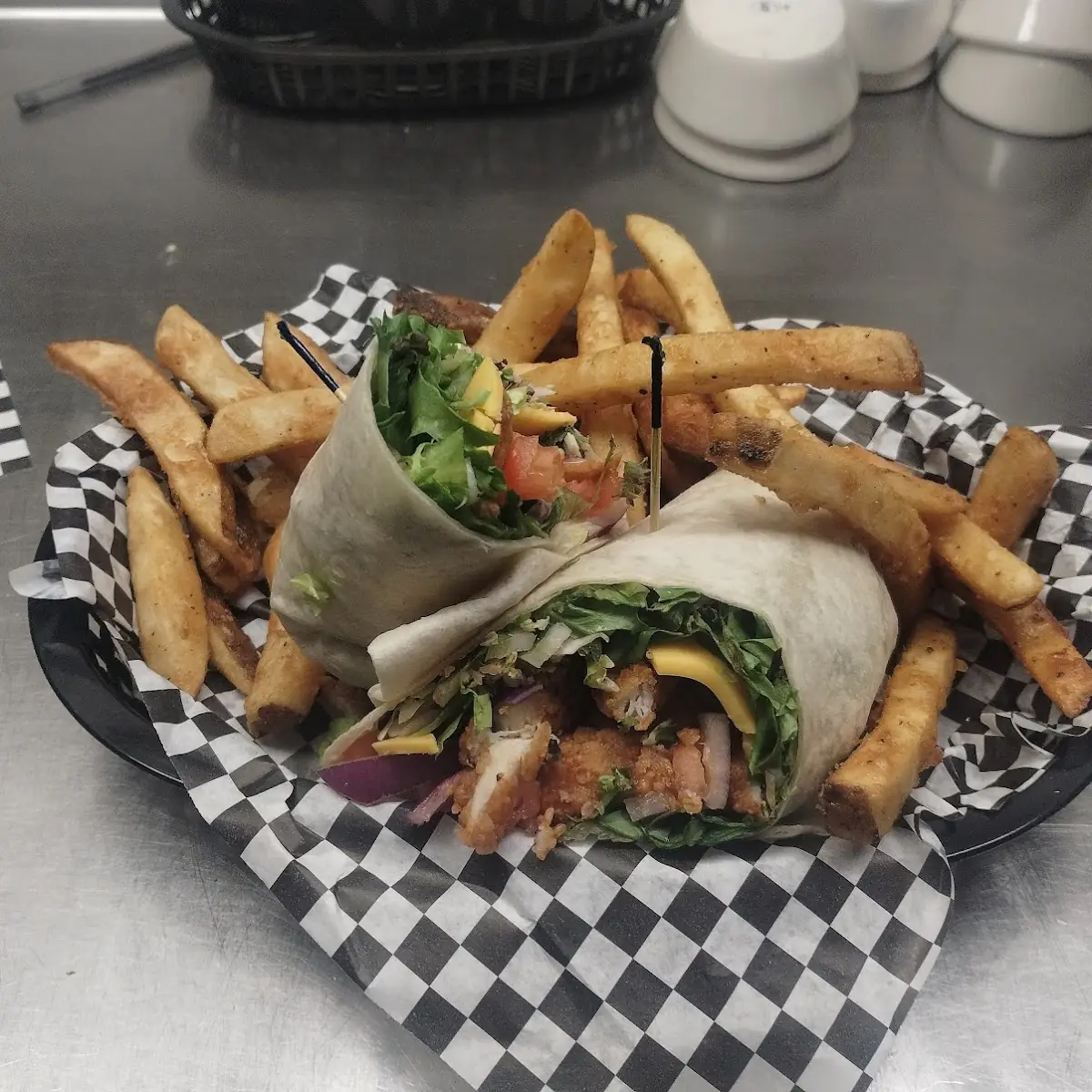 Crunchy Chicken Wrap
