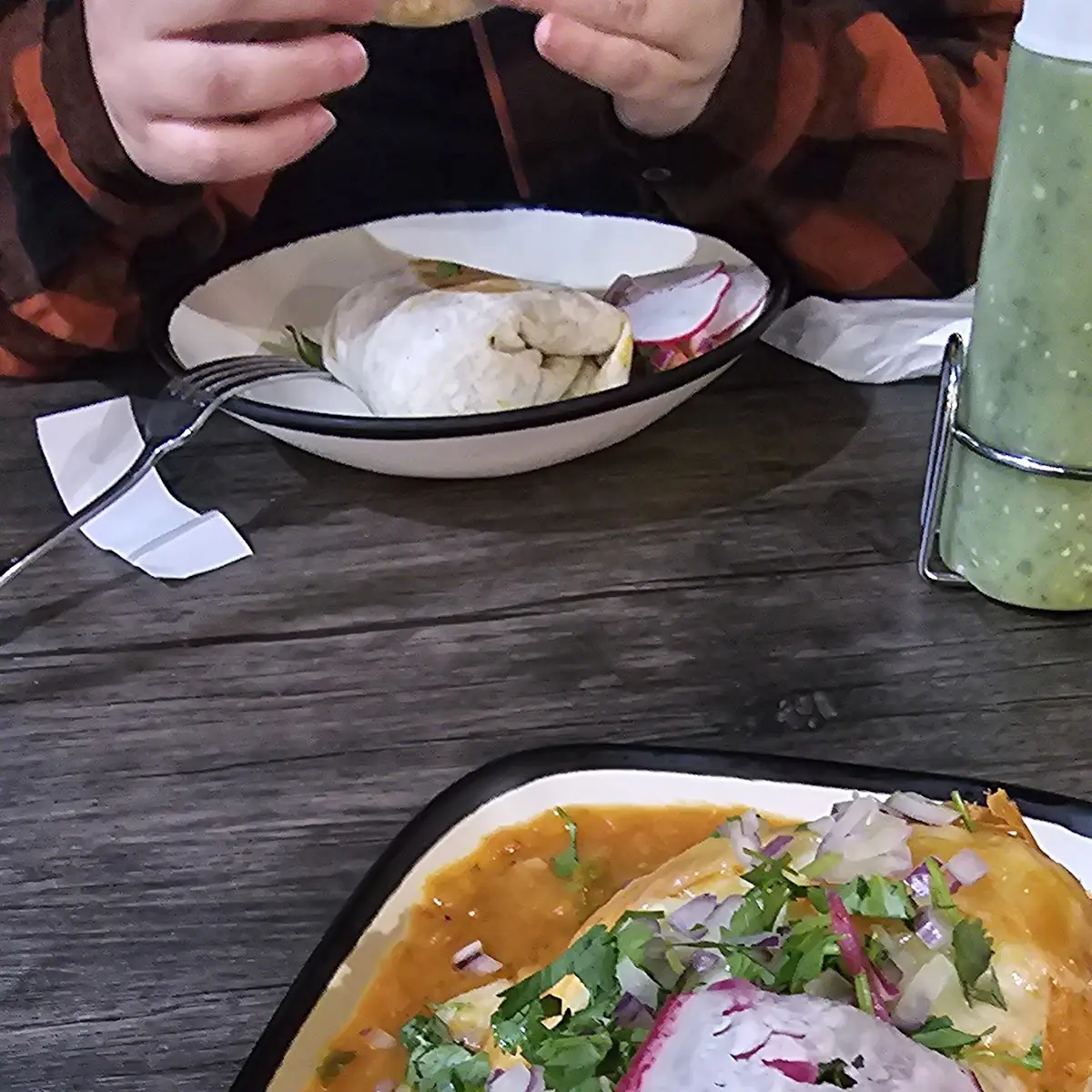 Wet Burrito with Pulled Pork