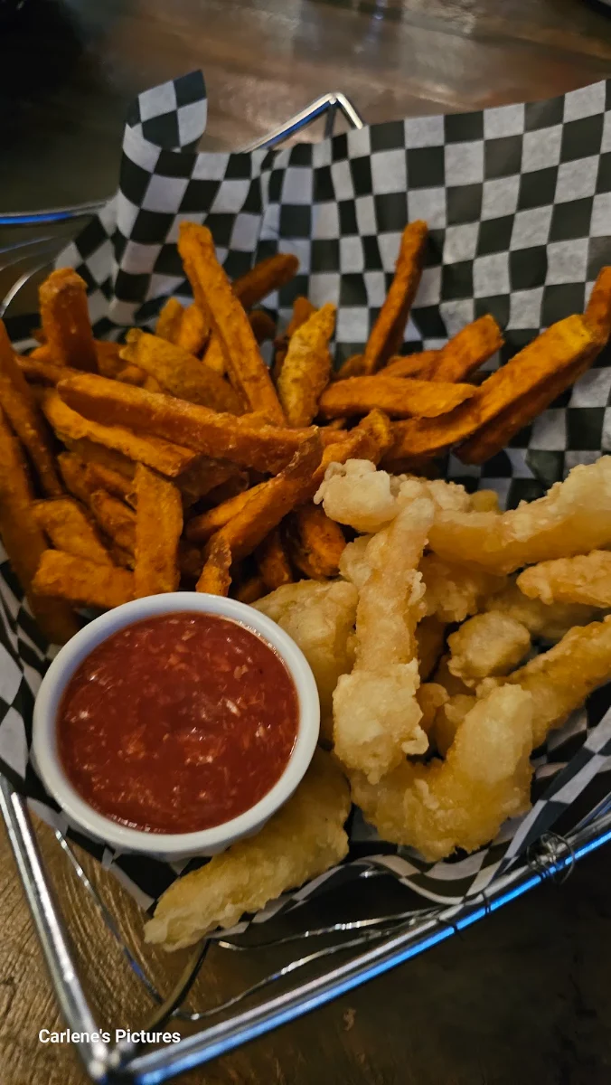 Shrimp in a Basket of Fries, The Belmont Port Colborne