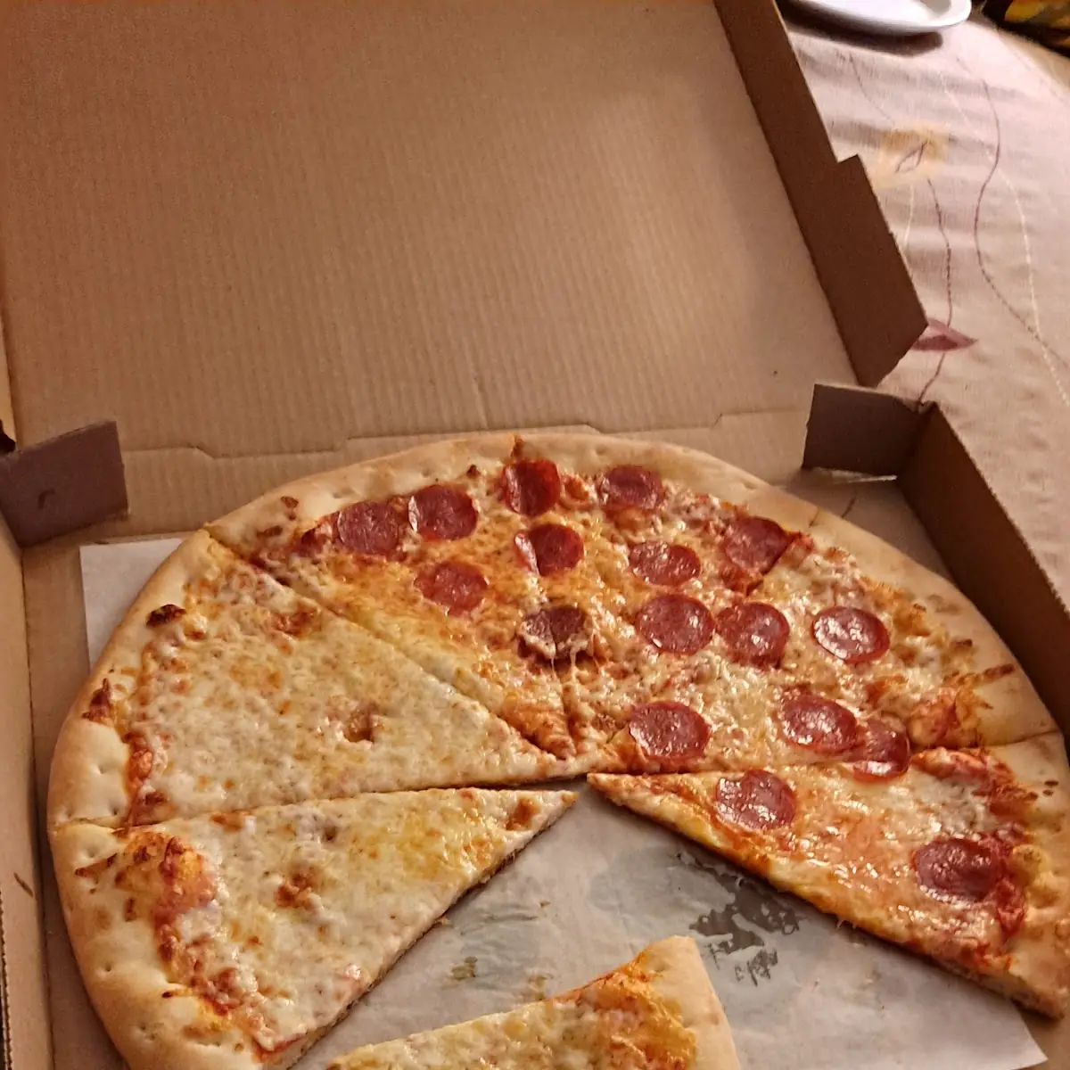 Half Pepperoni Pizza