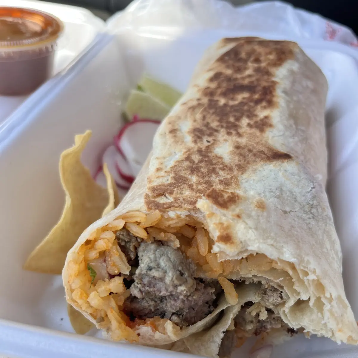 Carne Asada Burrito