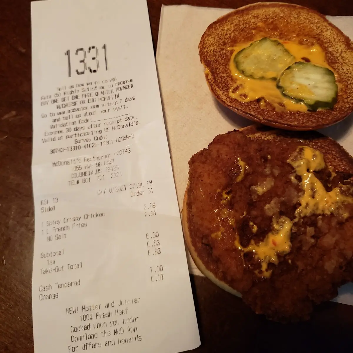 Nasty Punk Chicken Sandwich