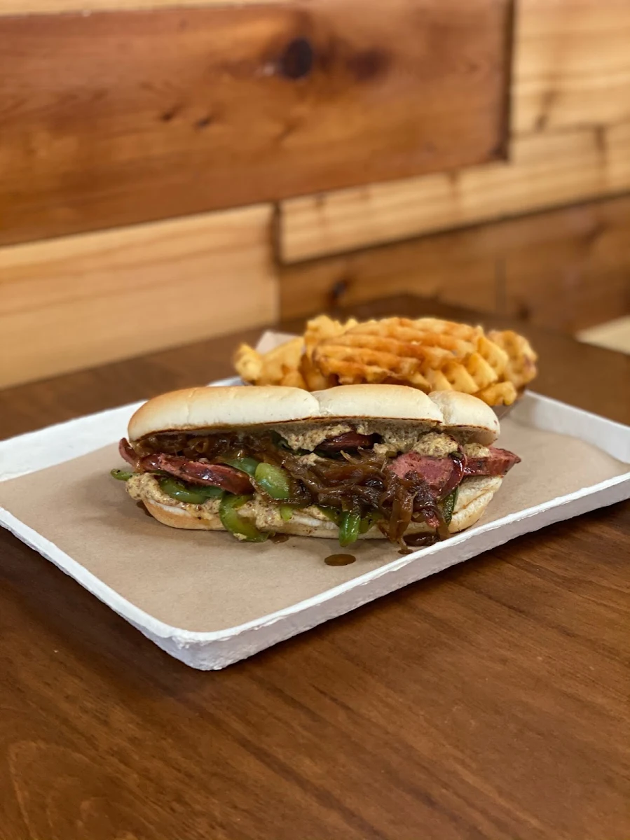 Brisket Philly Cheesesteak