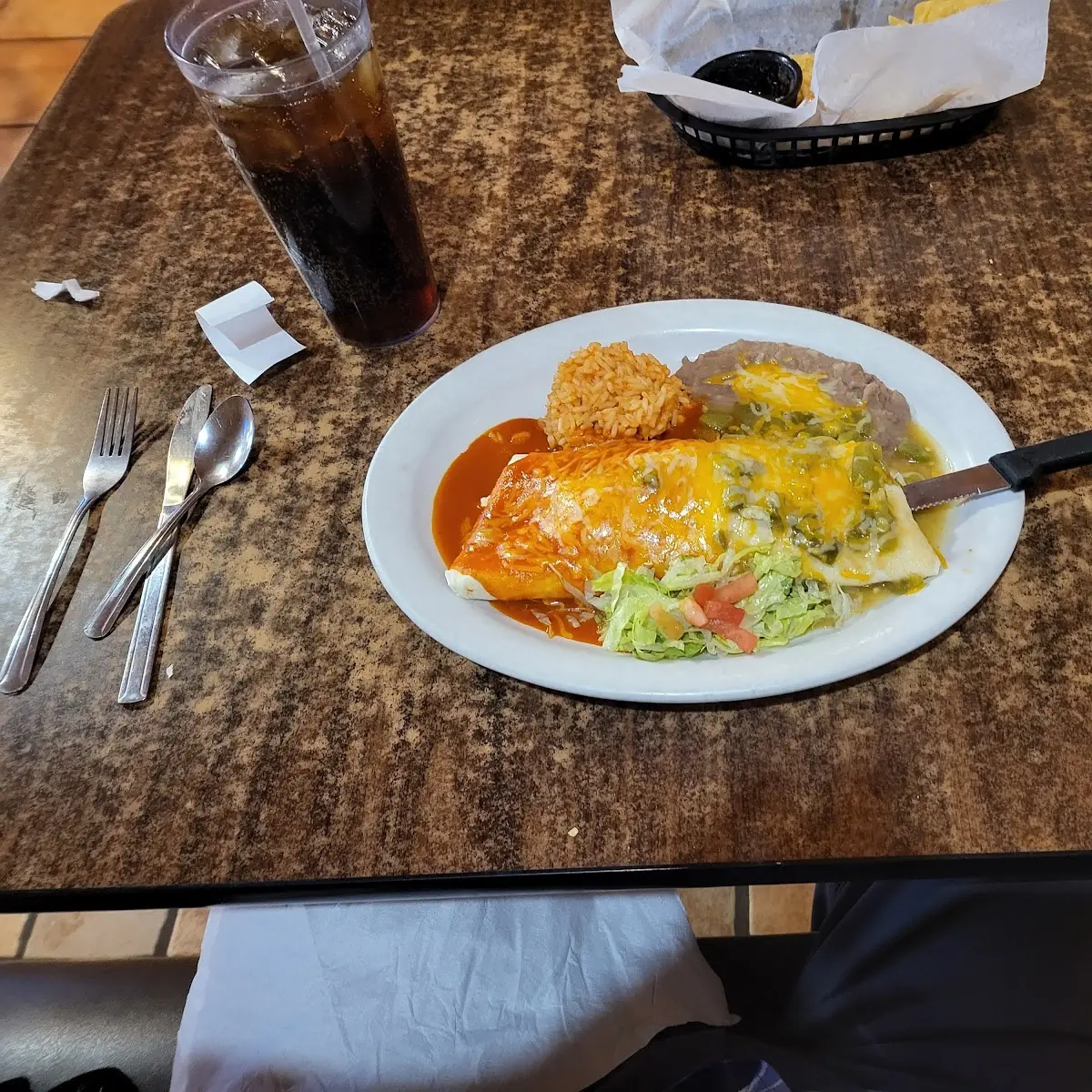 Chicken Burrito