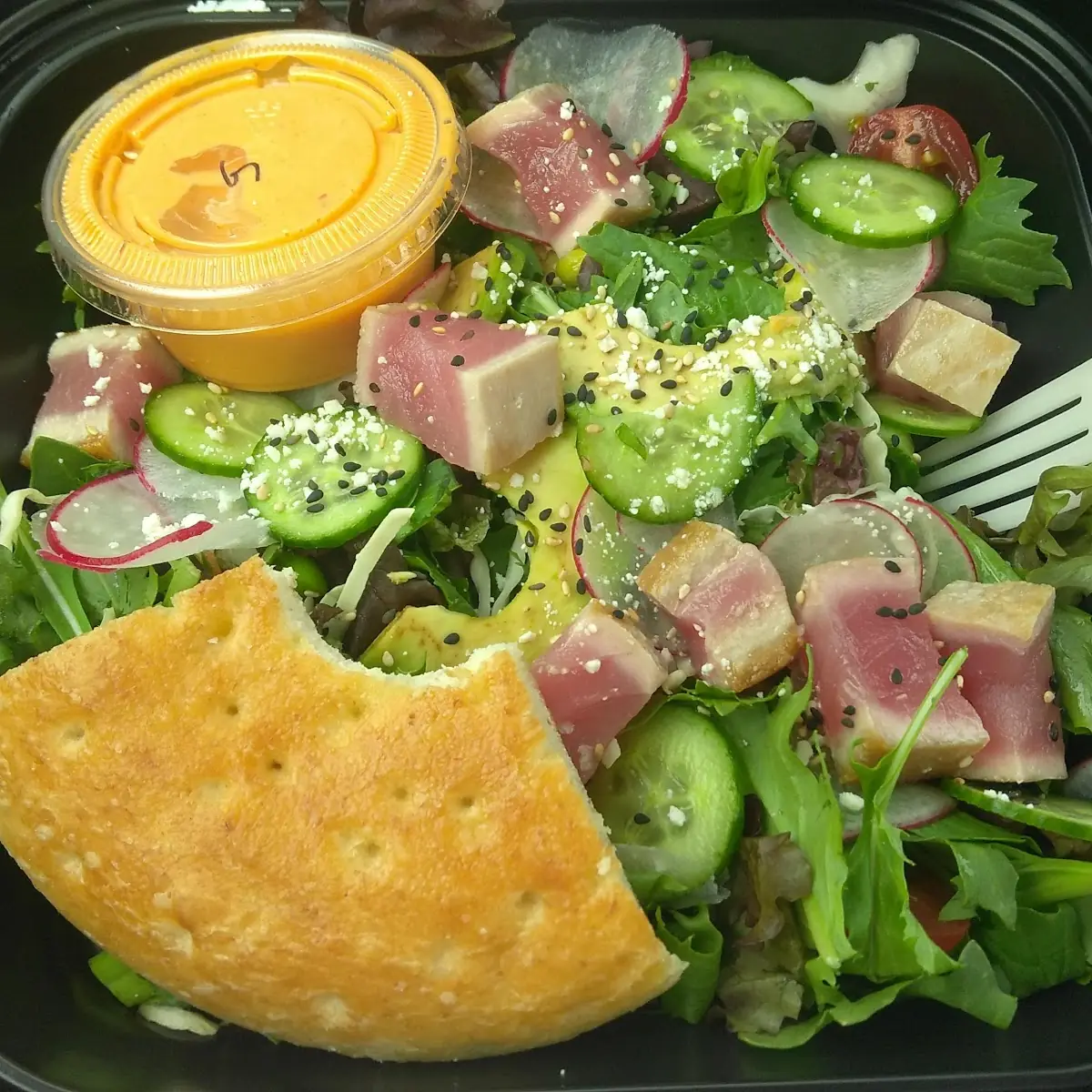 The Ahi Salad