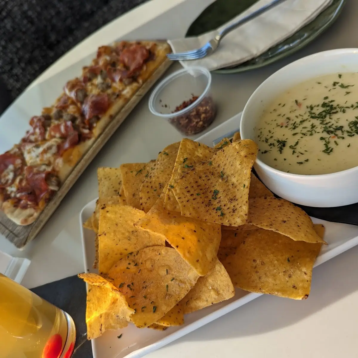 Chips and Quesadilla