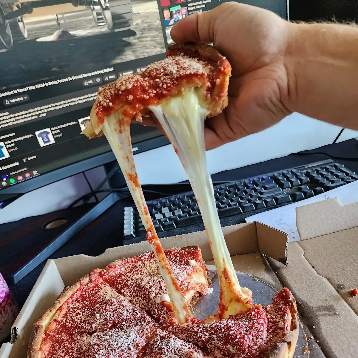 12 Deep Dish Pizza