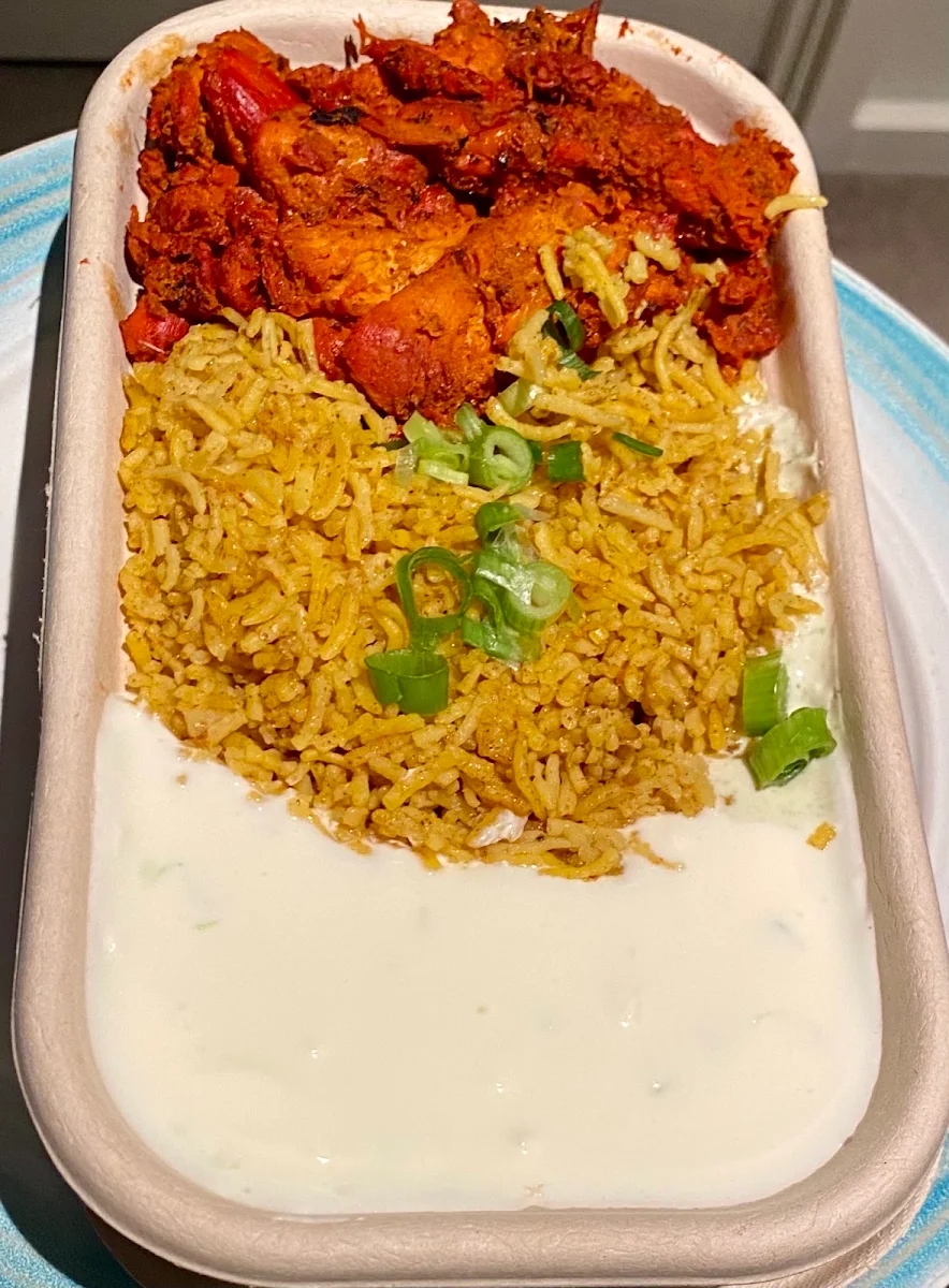 Chicken Tikka Pulas, Tikka Stand Food Truck
