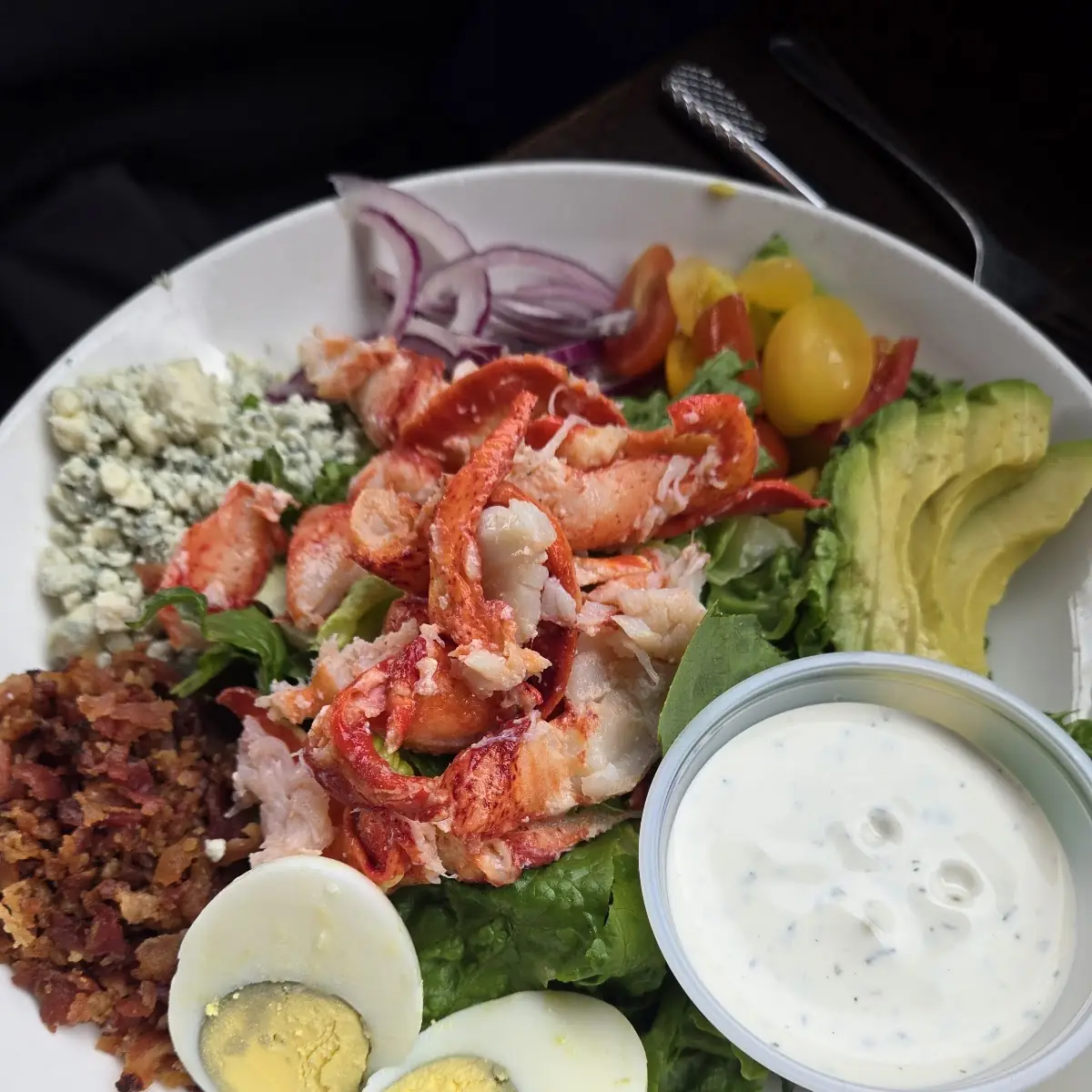 Fresh Maine Lobster Meat Salad