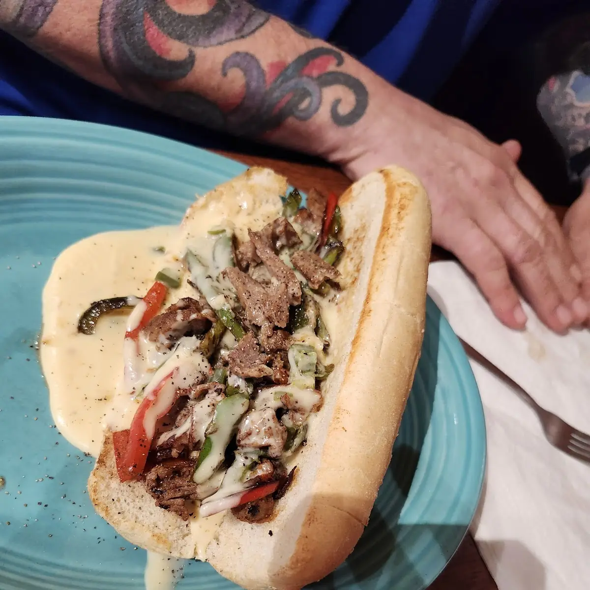 Philly Cheese Steak Sandwich