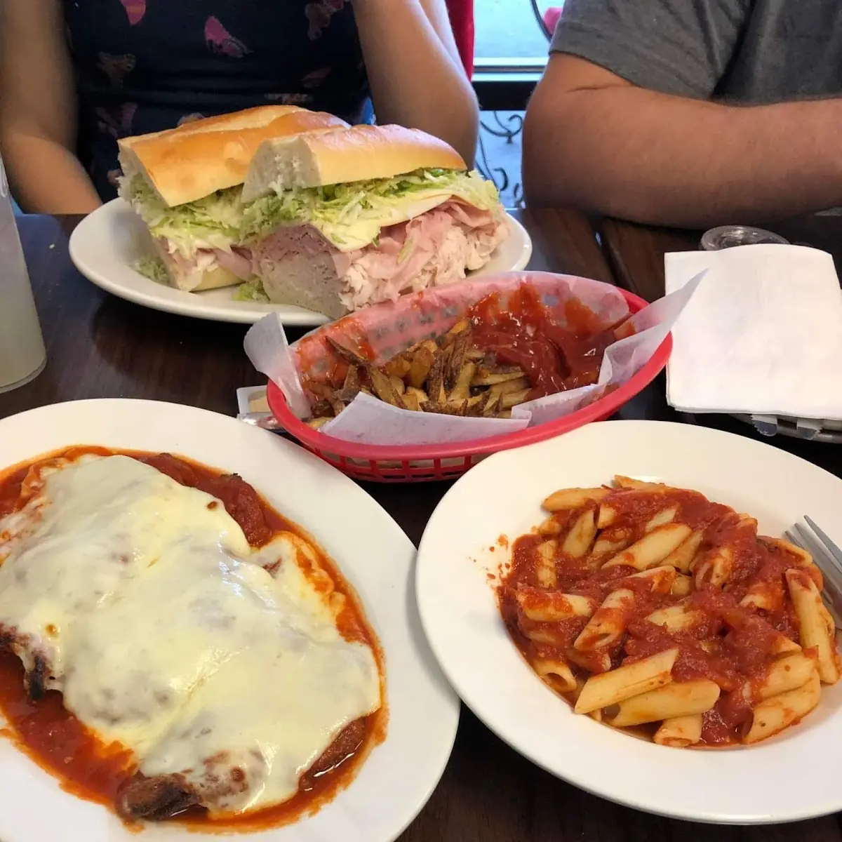 Chicken Parmigiana Dinner