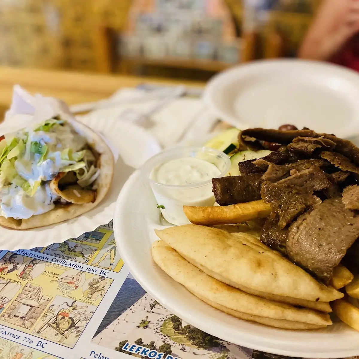 Lamb Gyro Platter