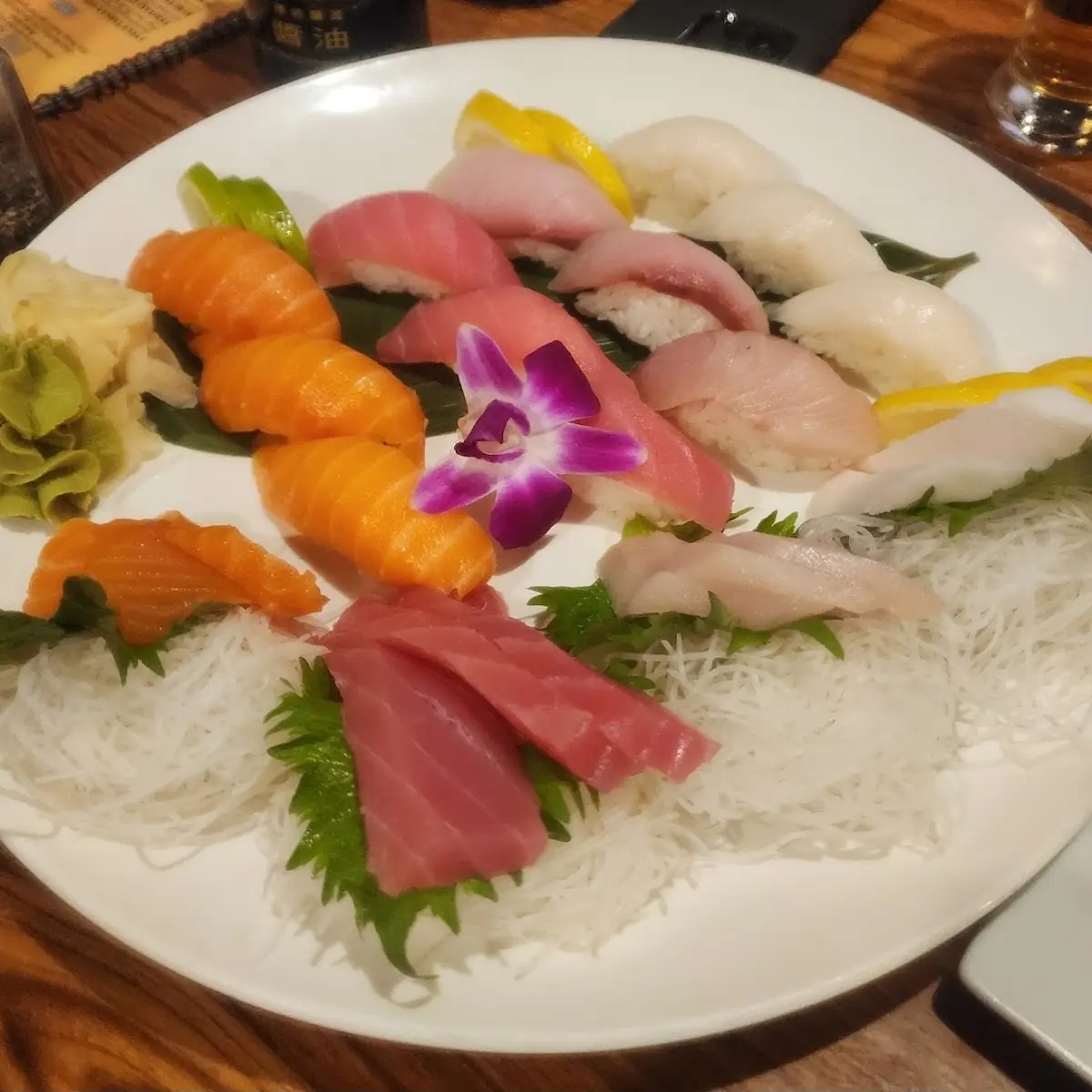Deluxe Sushi and Sashimi Combo