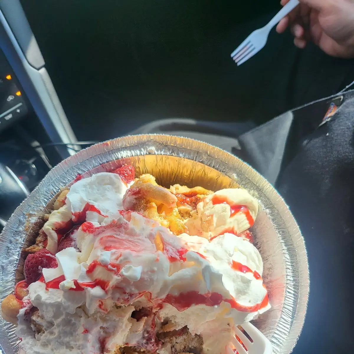 Strawberry Cheesecake Before