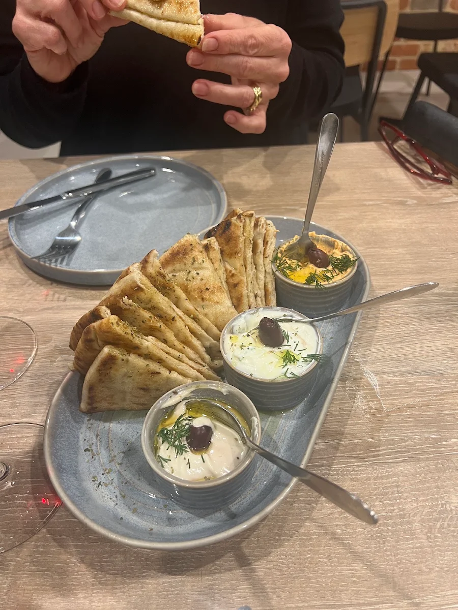 Dips & Pita, Ithaca at Sellicks