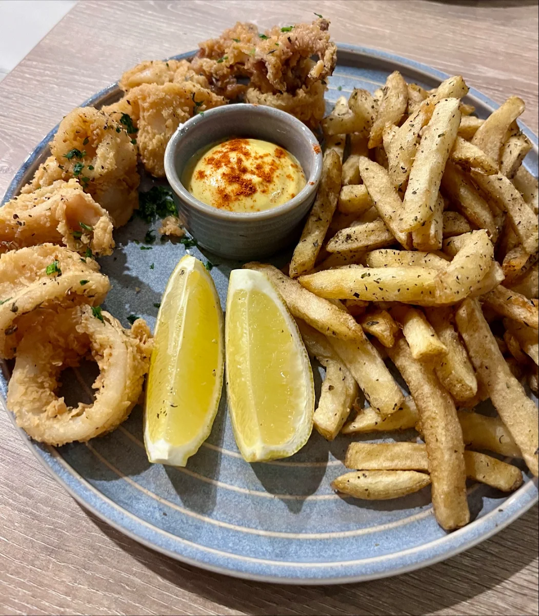 Kalamari & Chips, Ithaca at Sellicks