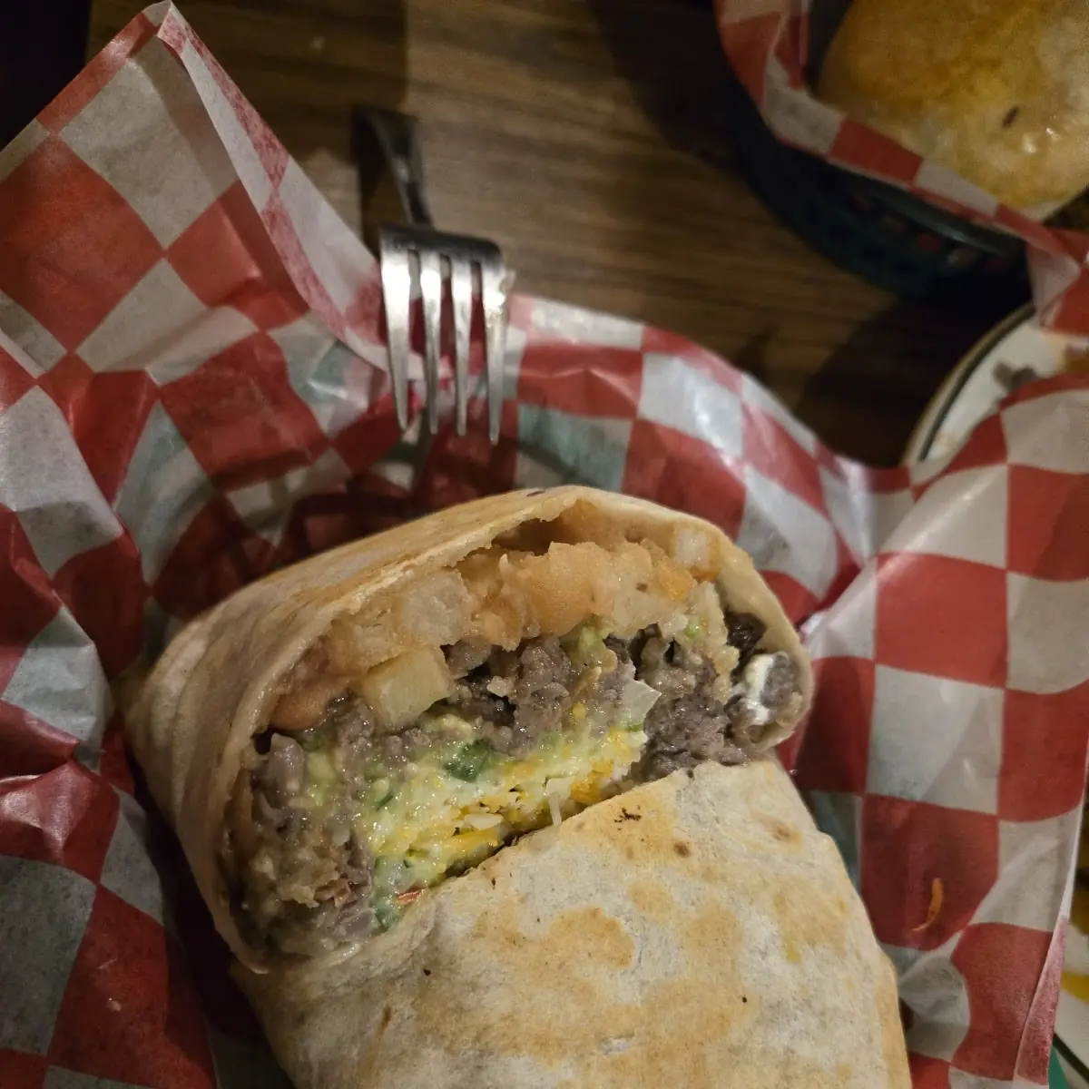 El Patron Burrito 2 Meats