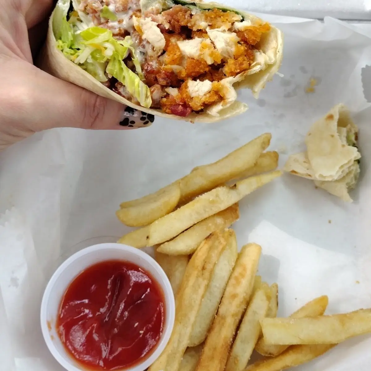 Chicken Bacon Ranch Wrap
