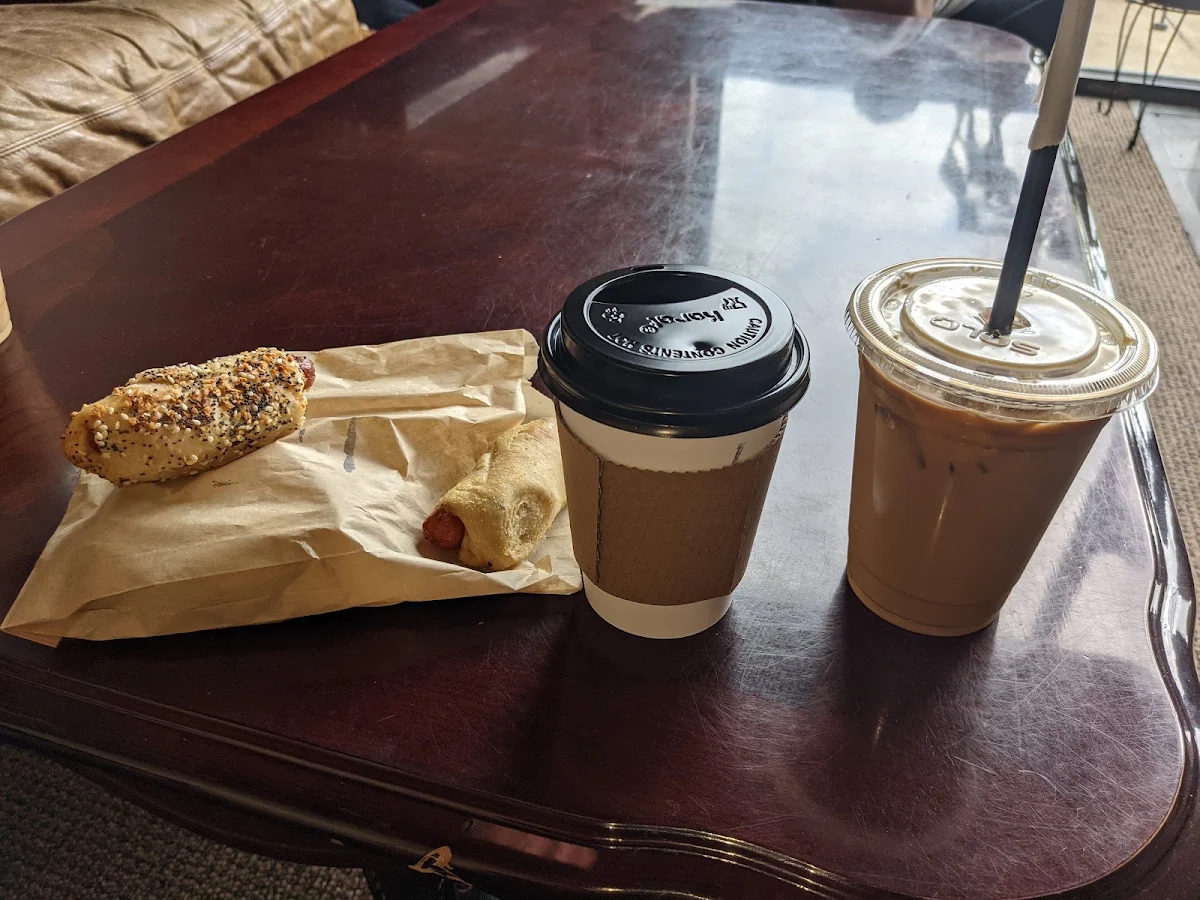 Iced Americano Hot Coffee
