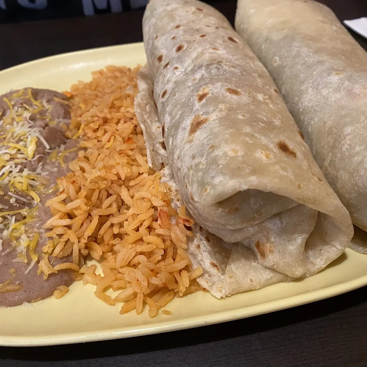 Burrito Plate