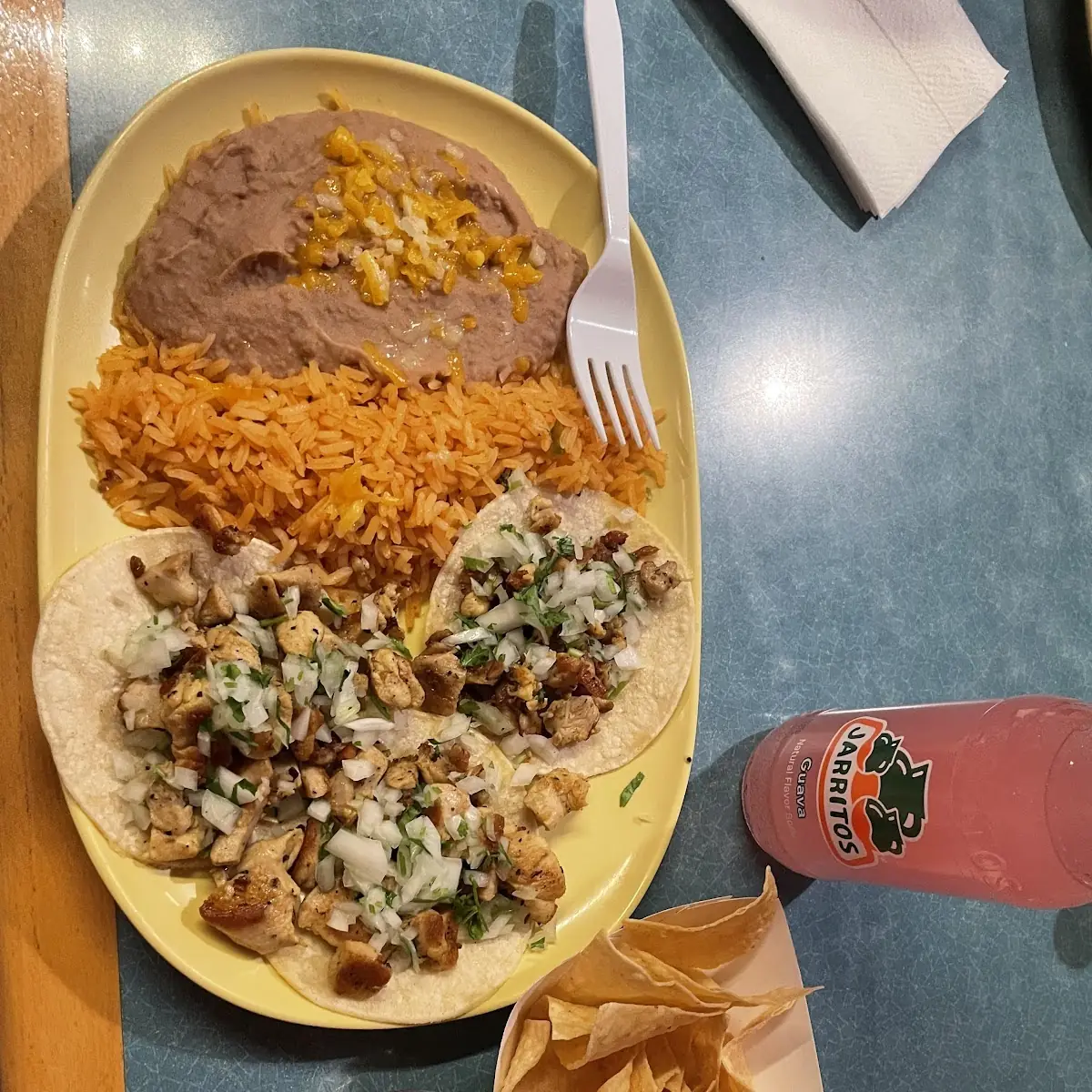 Chicken Tacos Al Pastor