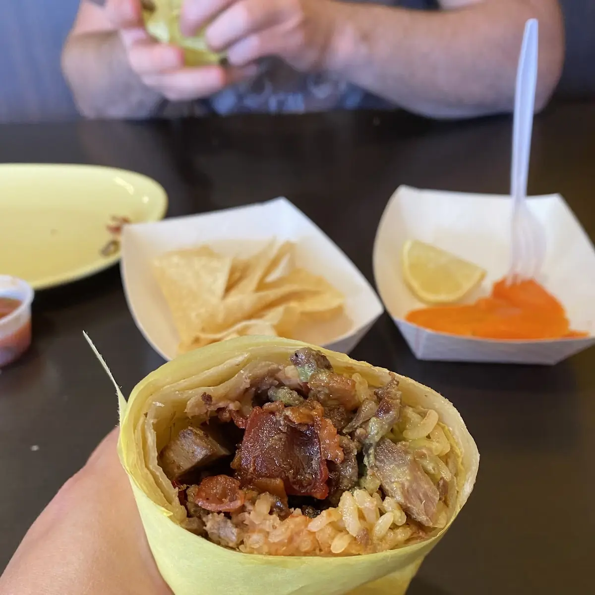 Rice Beans and Cheese