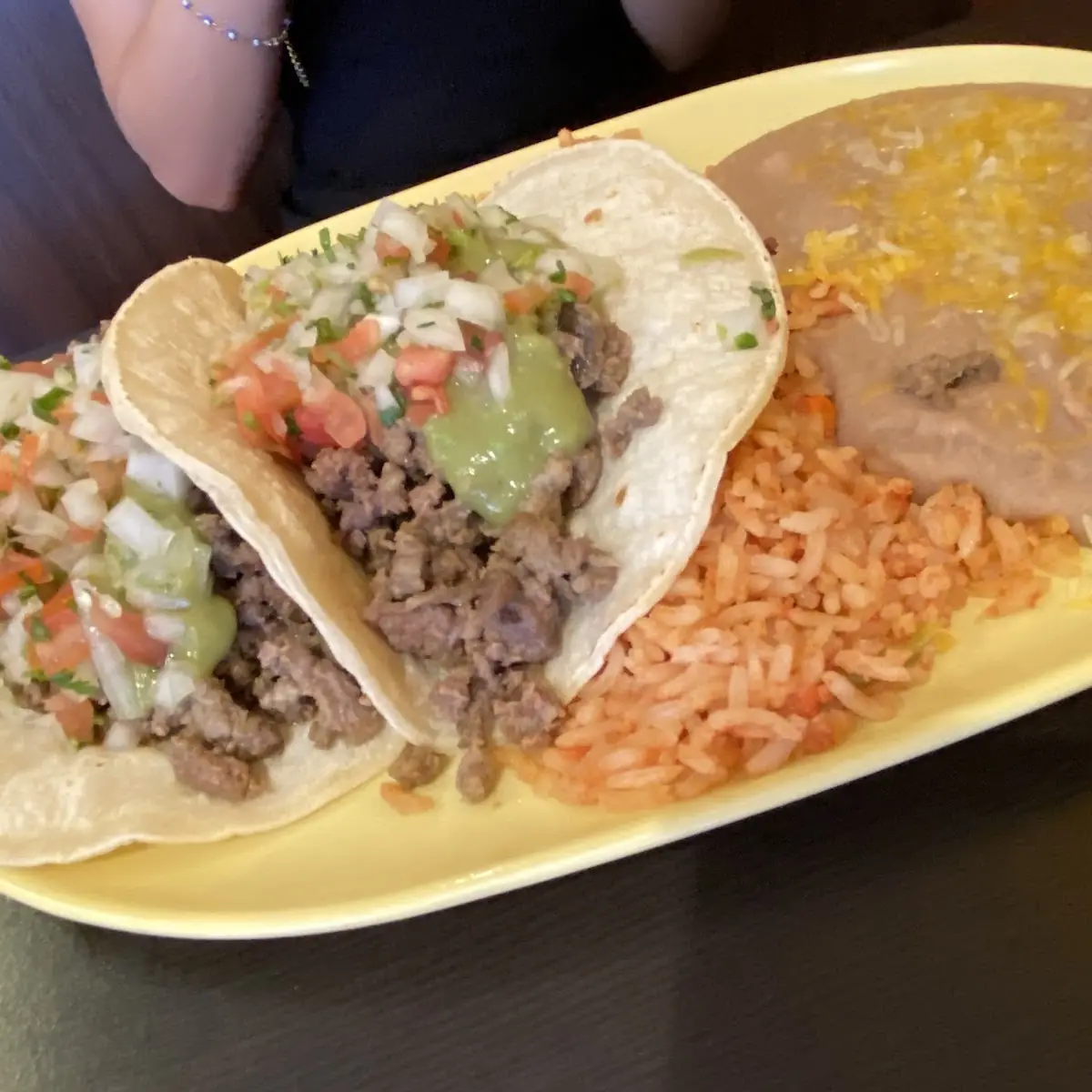 Steak Taco Plate