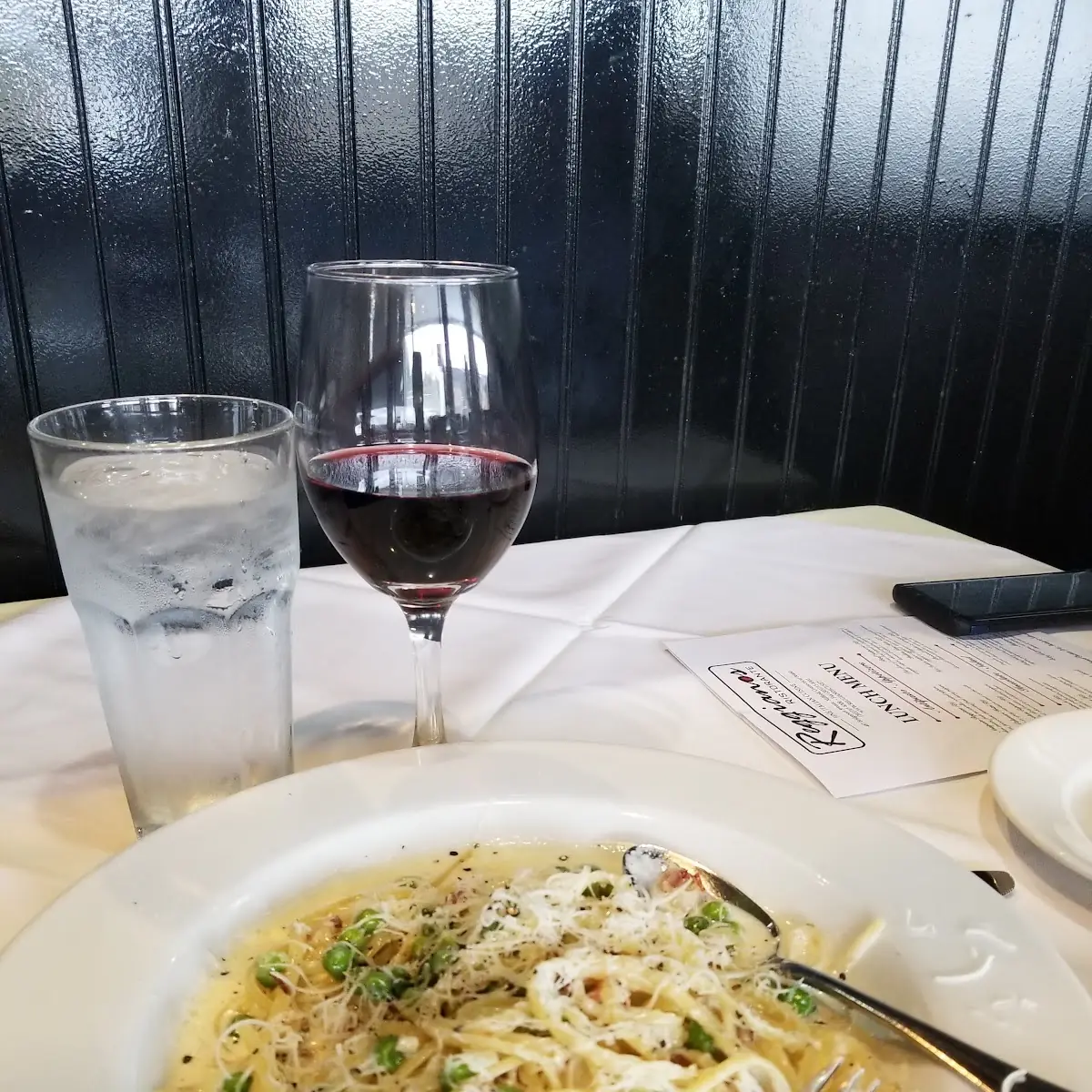 Fettuccine Alfredo with Chicken