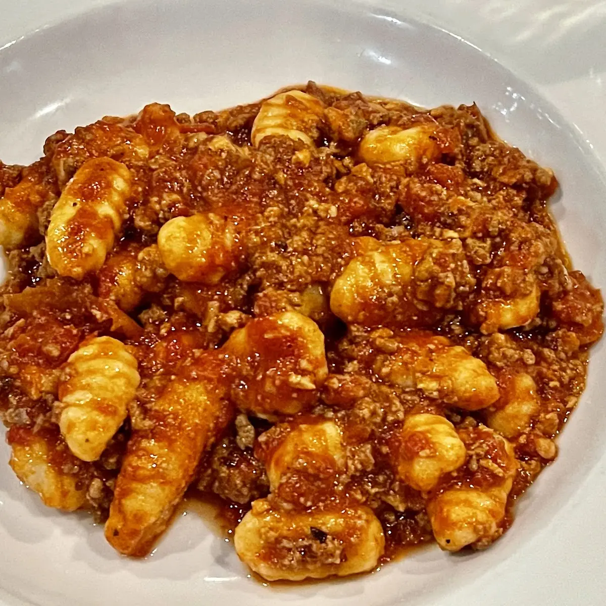 Gnocchi Bolognese
