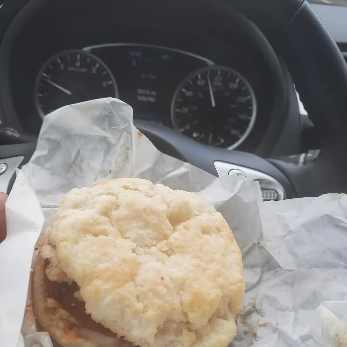 Grilled Pork Chop Biscuit