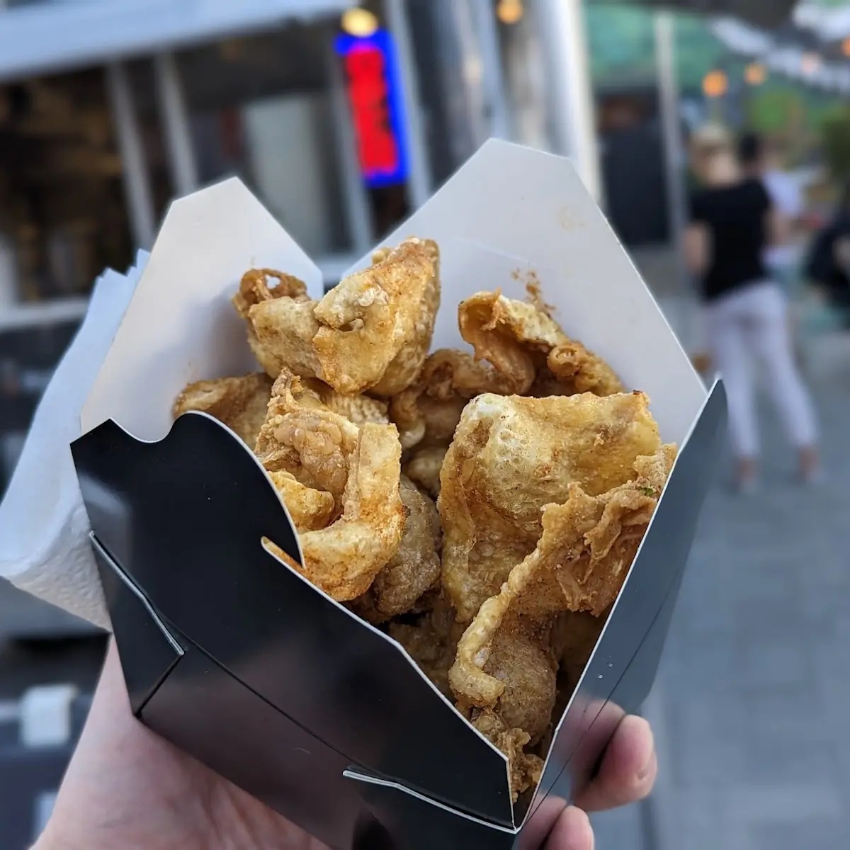 Crispy Chicken Skin