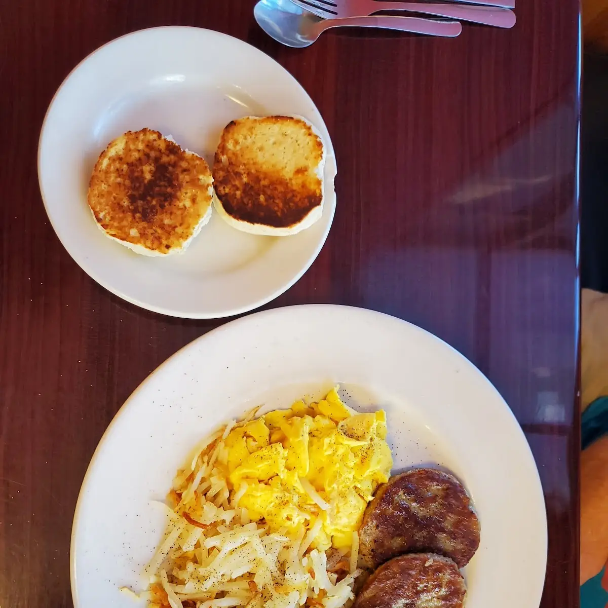 Biscuits & 1 2 Shredded Hash Browns
