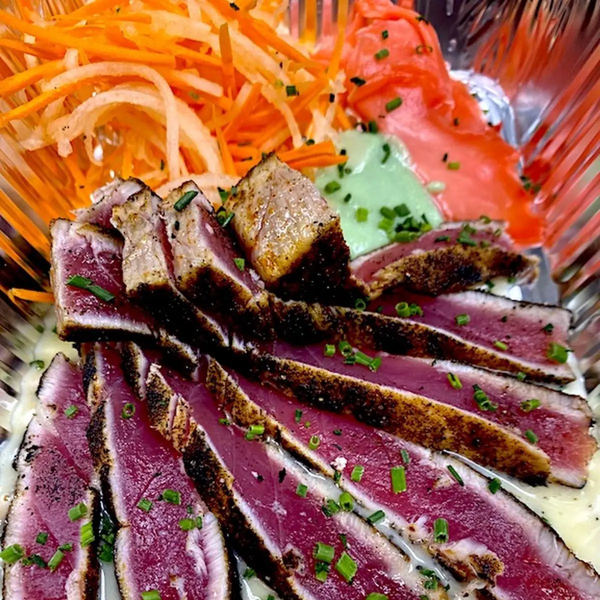 Blackened Tuna Sashimi