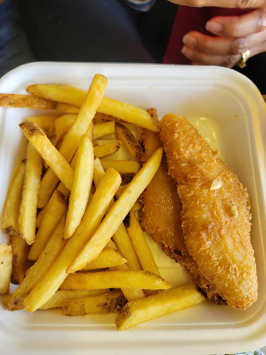 Fish and Chips, Hungry Bear Restaurant