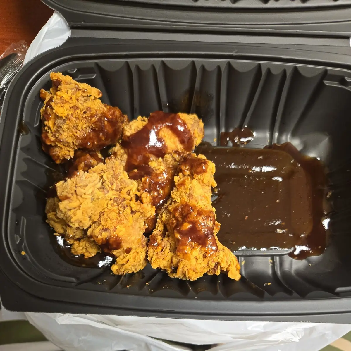 6 Honey BBQ Wings