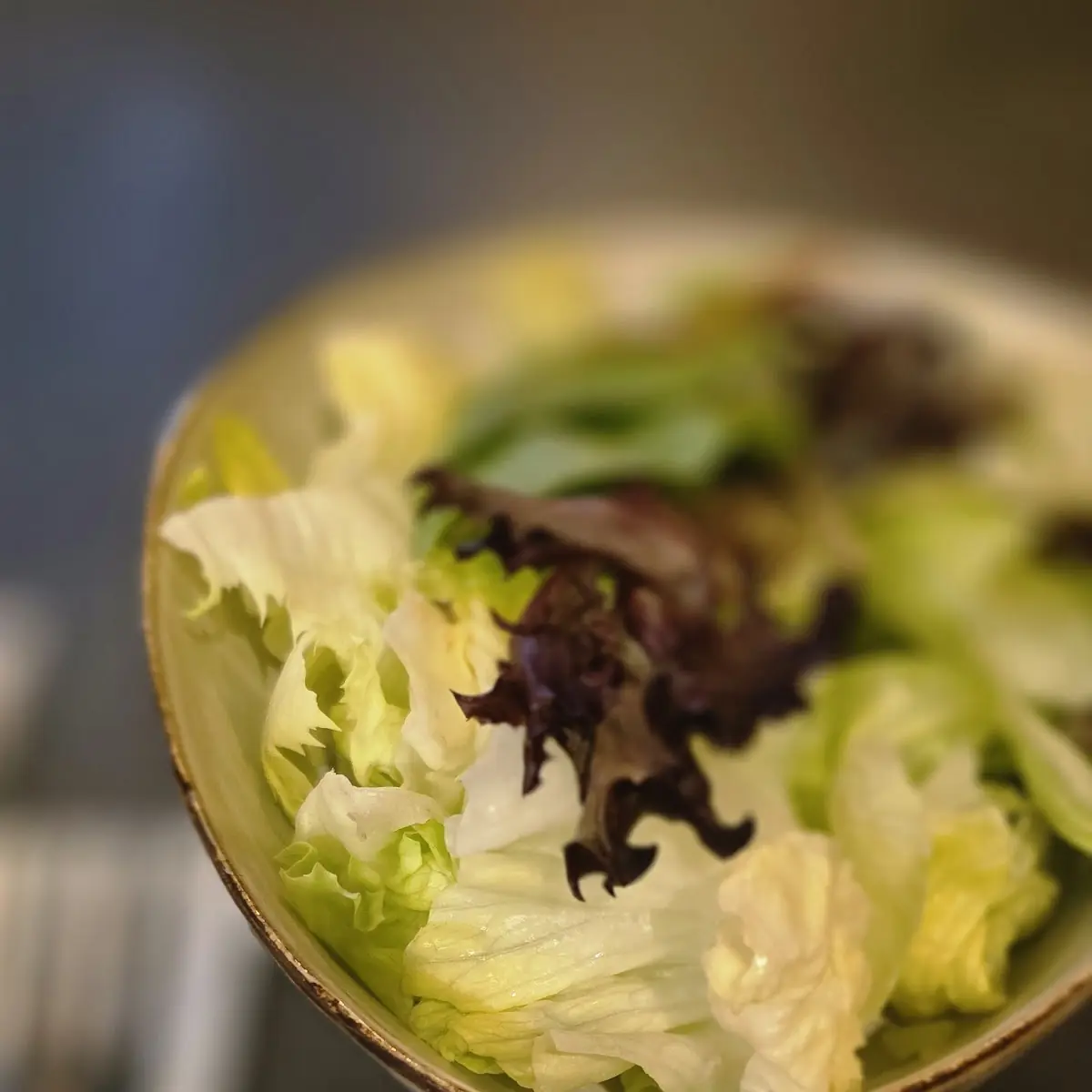 Green Salad with Ginger Dressing