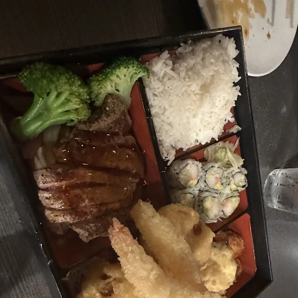 Teriyaki Steak Bento Box