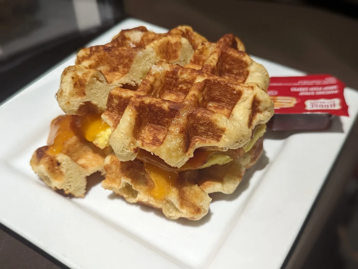 Bacon Egg Waffle