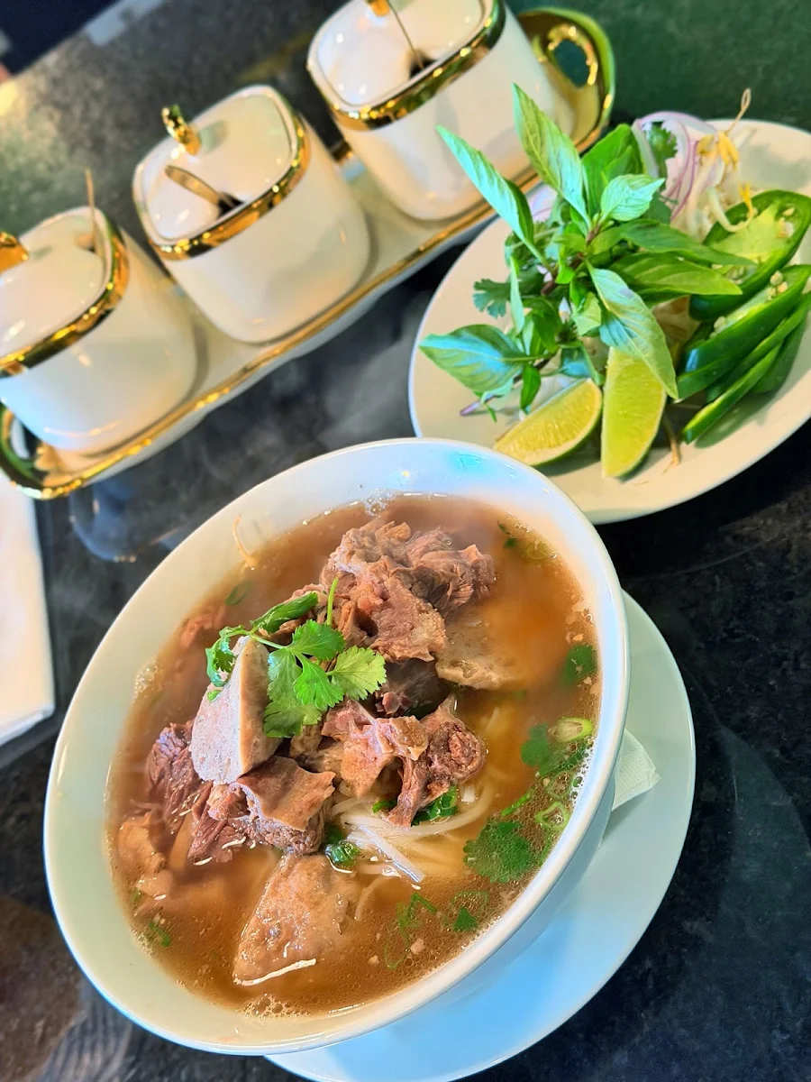 Thai Style Beef Noodle Soup