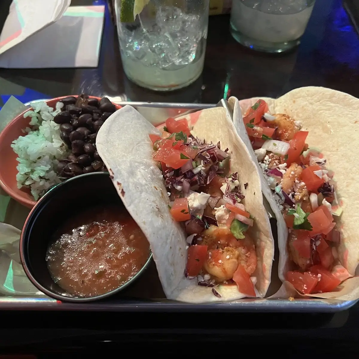 Tequila Shrimp Tacos