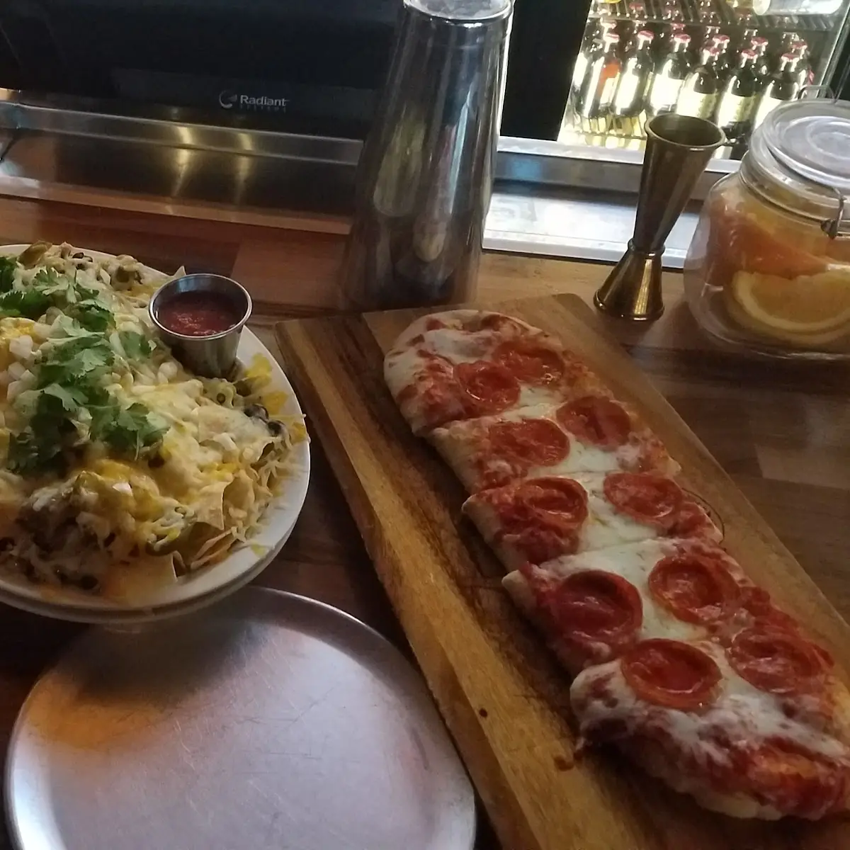 Pepperoni Flatbread Pizza