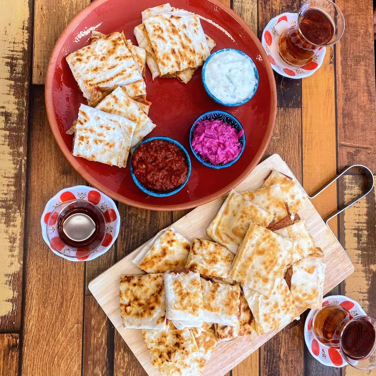 Mixed Gozleme, Kebab Thyme
