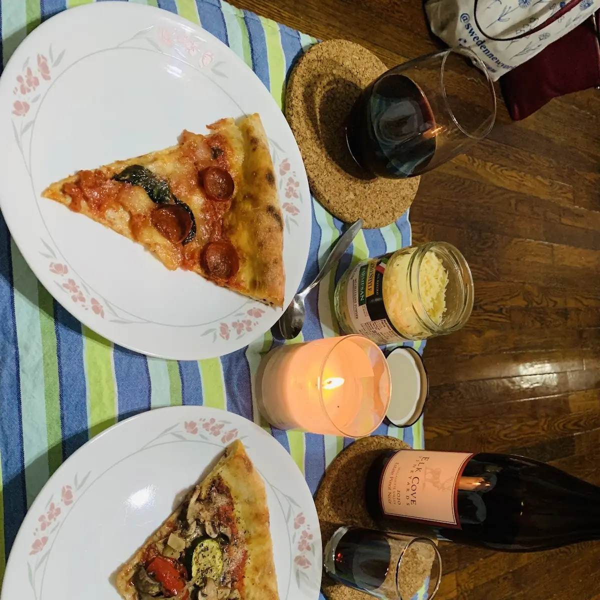 Two Pizza Slices & Can Soda Special